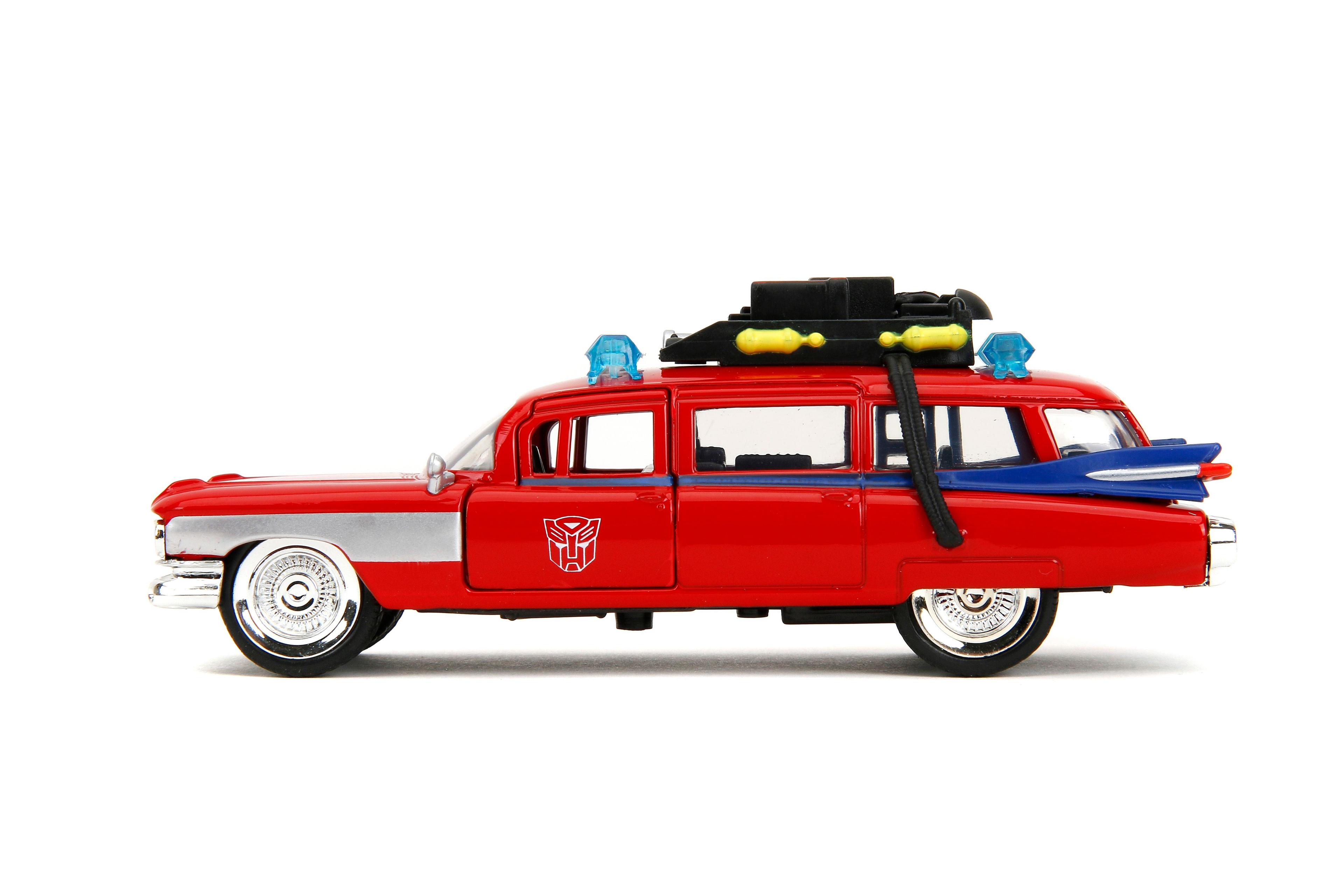 Cazafantasmas ECTO-1 (con G1 Optimus graficas) 1:32-2