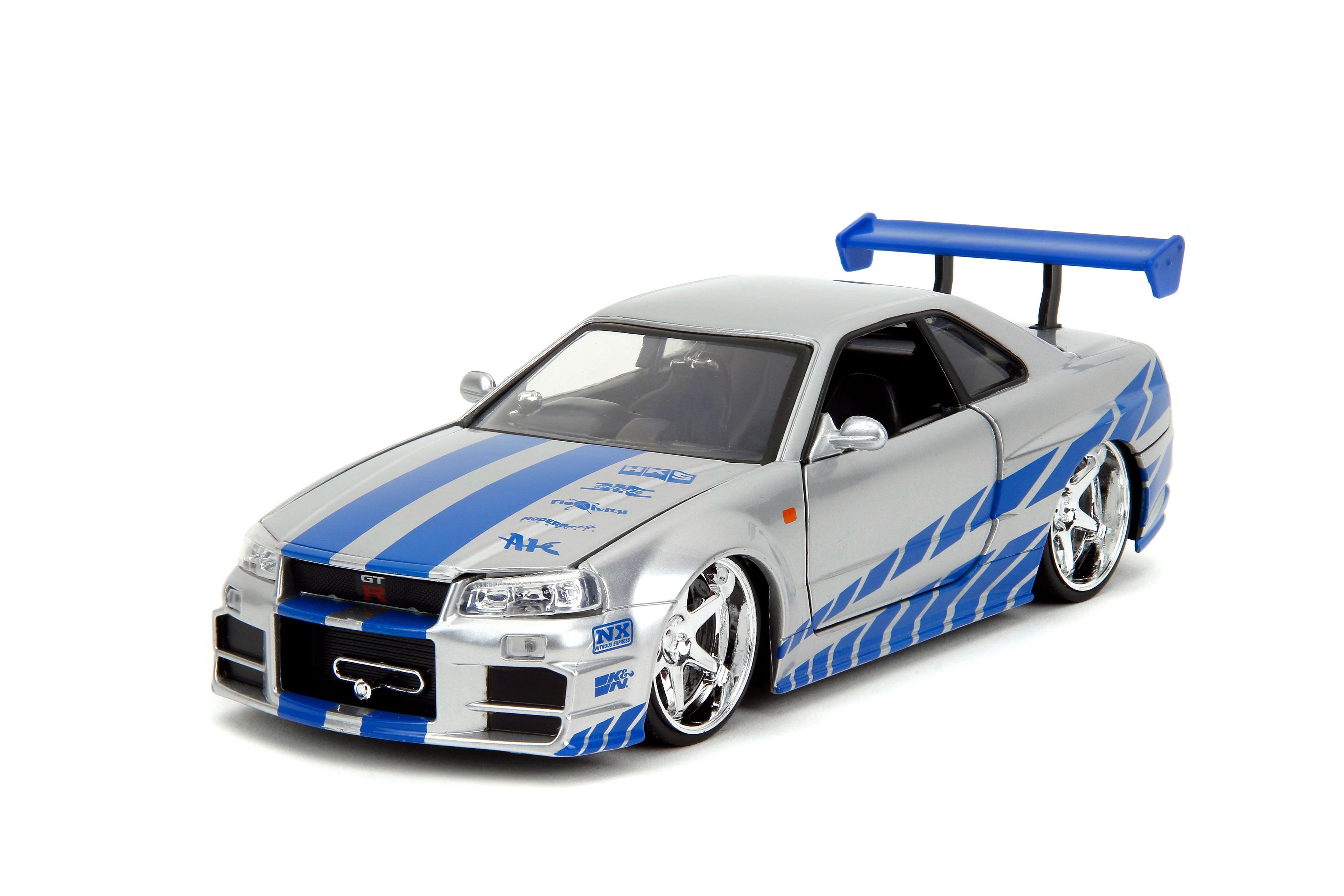 Brian's Nissan Skyline GT-R (R34) Rapido y Furioso 1:24-5