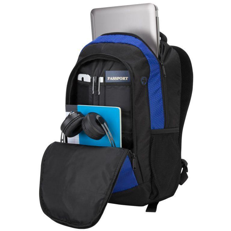 mochila Targus City Backpack 15.6" – Blue-2