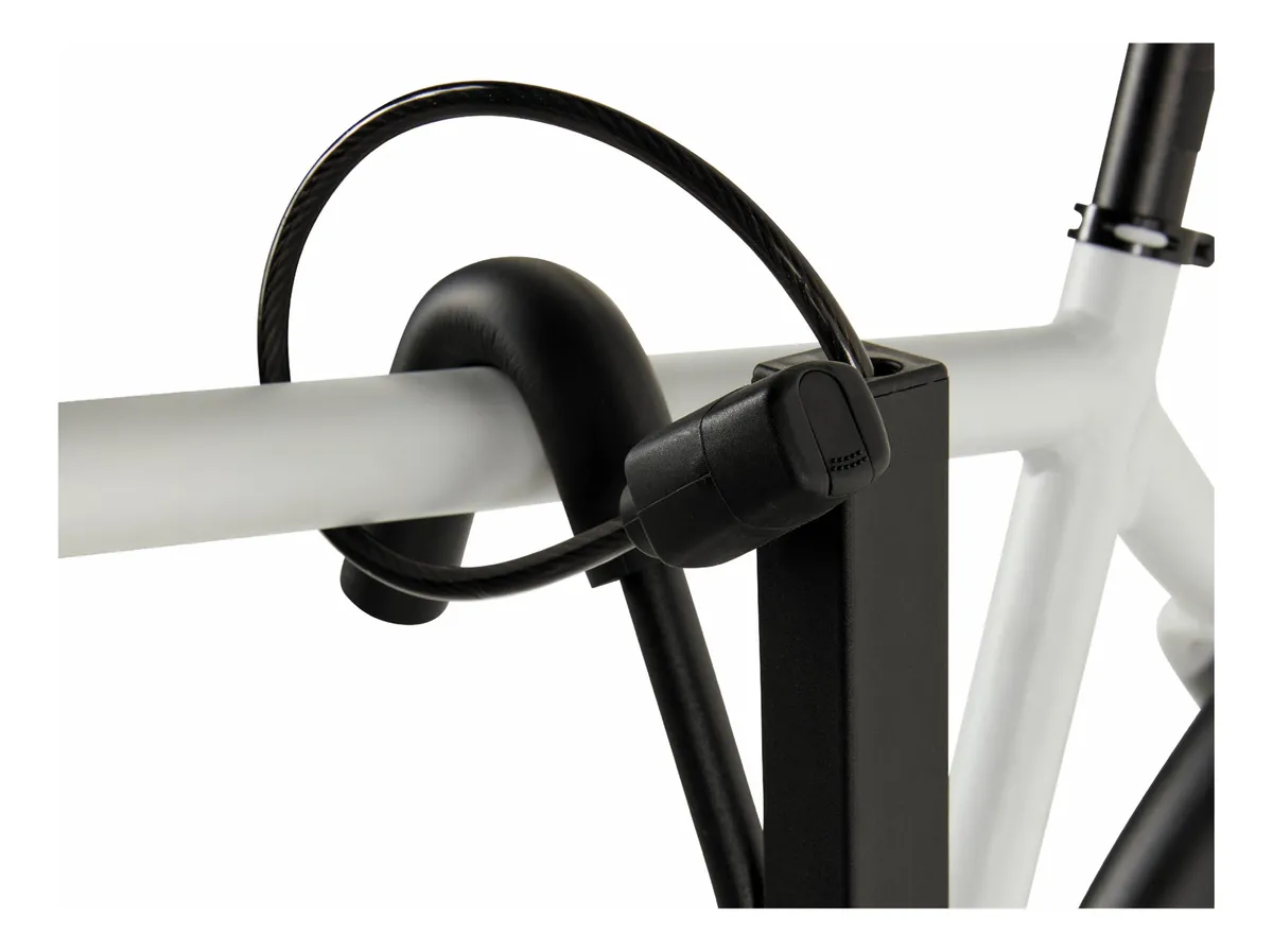 Candado Y Piola De Seguridad Para Portabicicleta Al Cubo-2