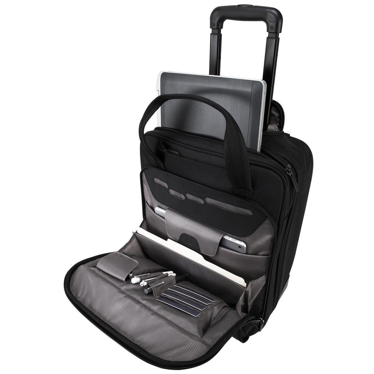 Maletín con Ruedas Targus Corporate Traveler 15 a 16" Vertical - Negro-4