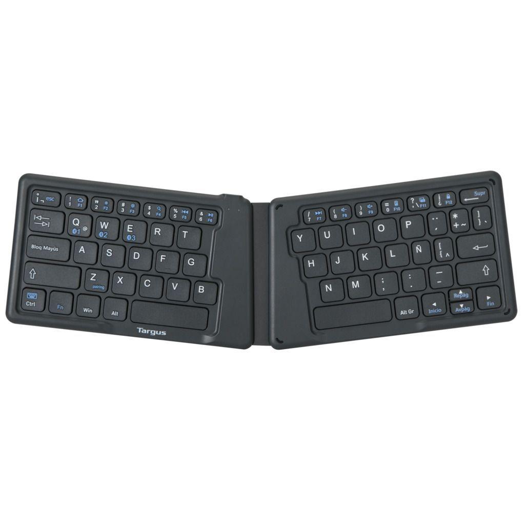 Teclado Ergonómico Plegable Targus Bluetooth Español-0