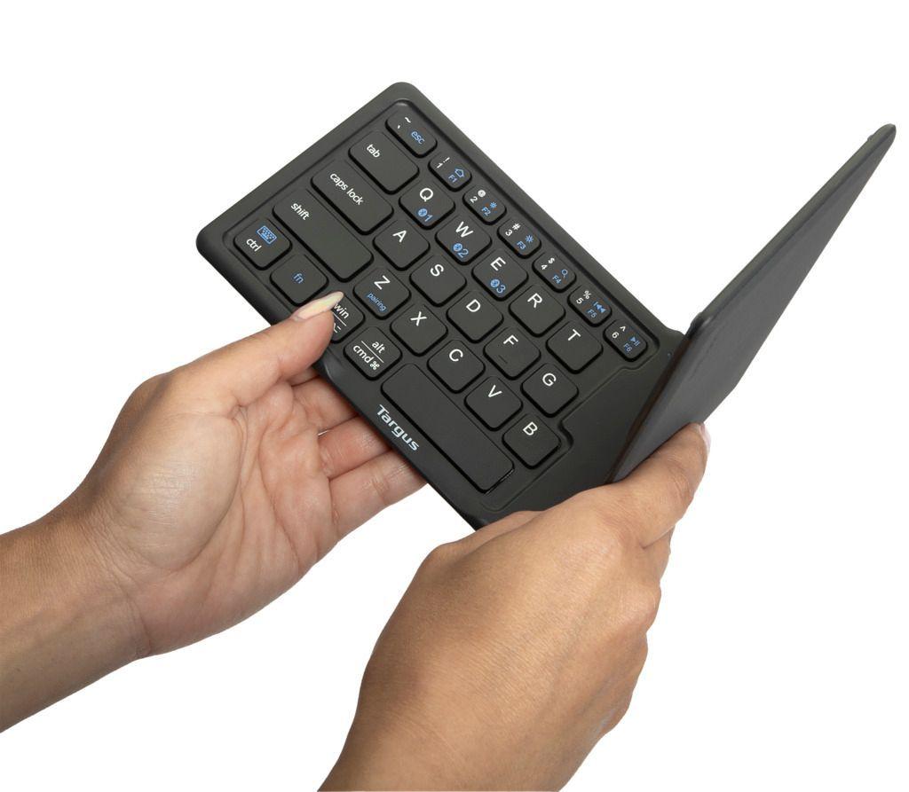 Teclado Ergonómico Plegable Targus Bluetooth Español-1