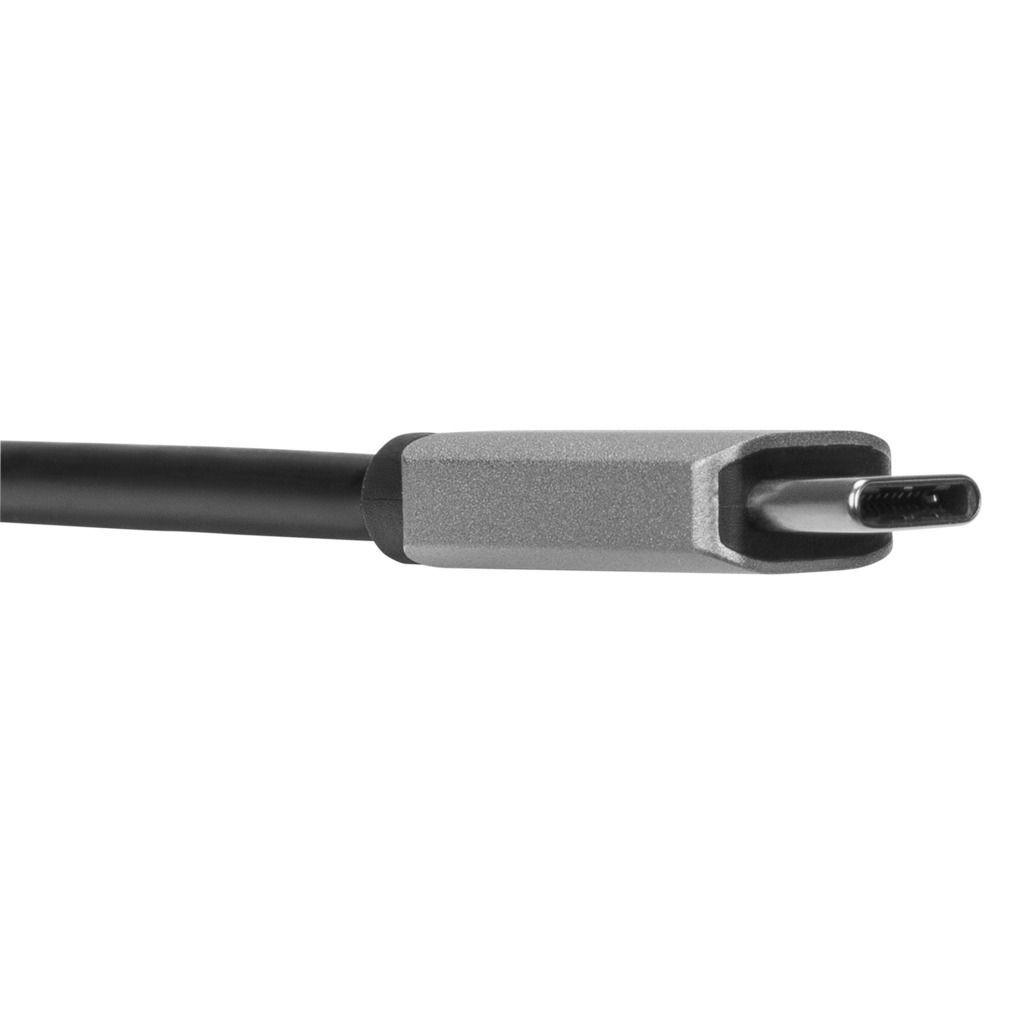 Hub Targus USB-C a 4 Puertos USB-A 3.0 - Plata-6