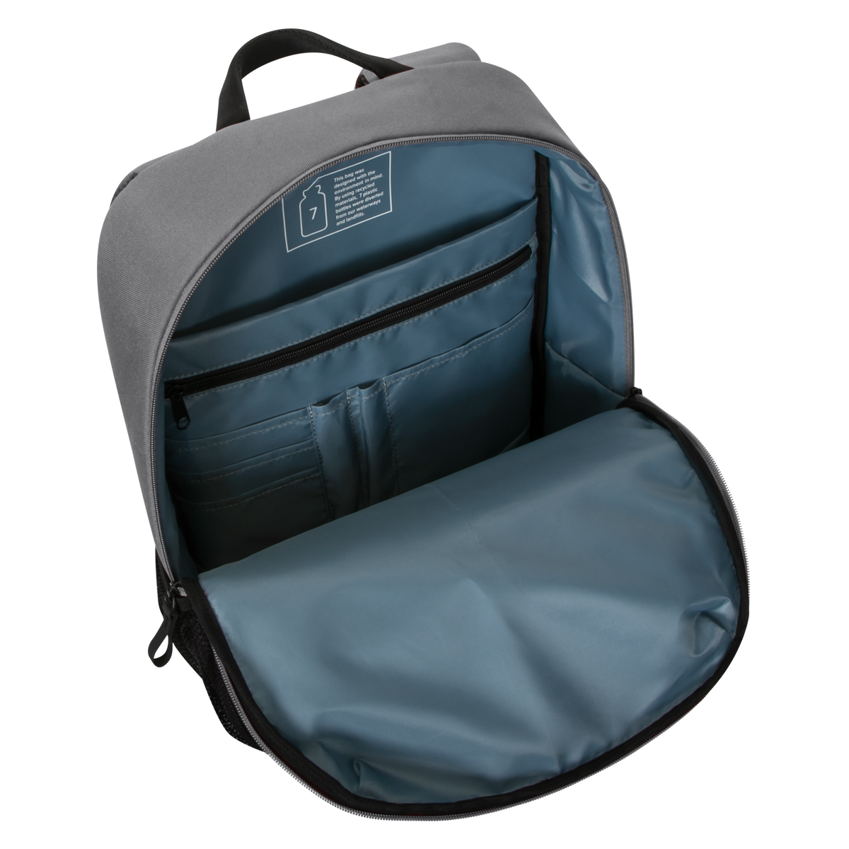 Mochila Targus Sagano™ EcoSmart® Campus 15.6" – Gris-4