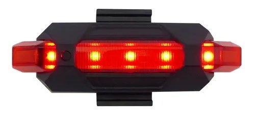 Luz LED Rojo Recargable para Bicicleta-1