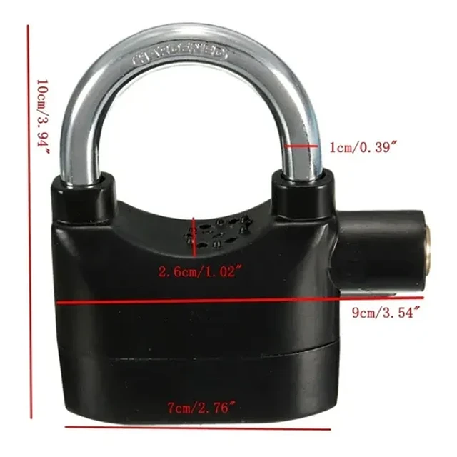 Candado con Alarma -2