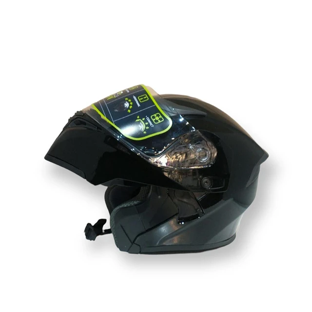 Casco Moto Abatible H.L.M -1