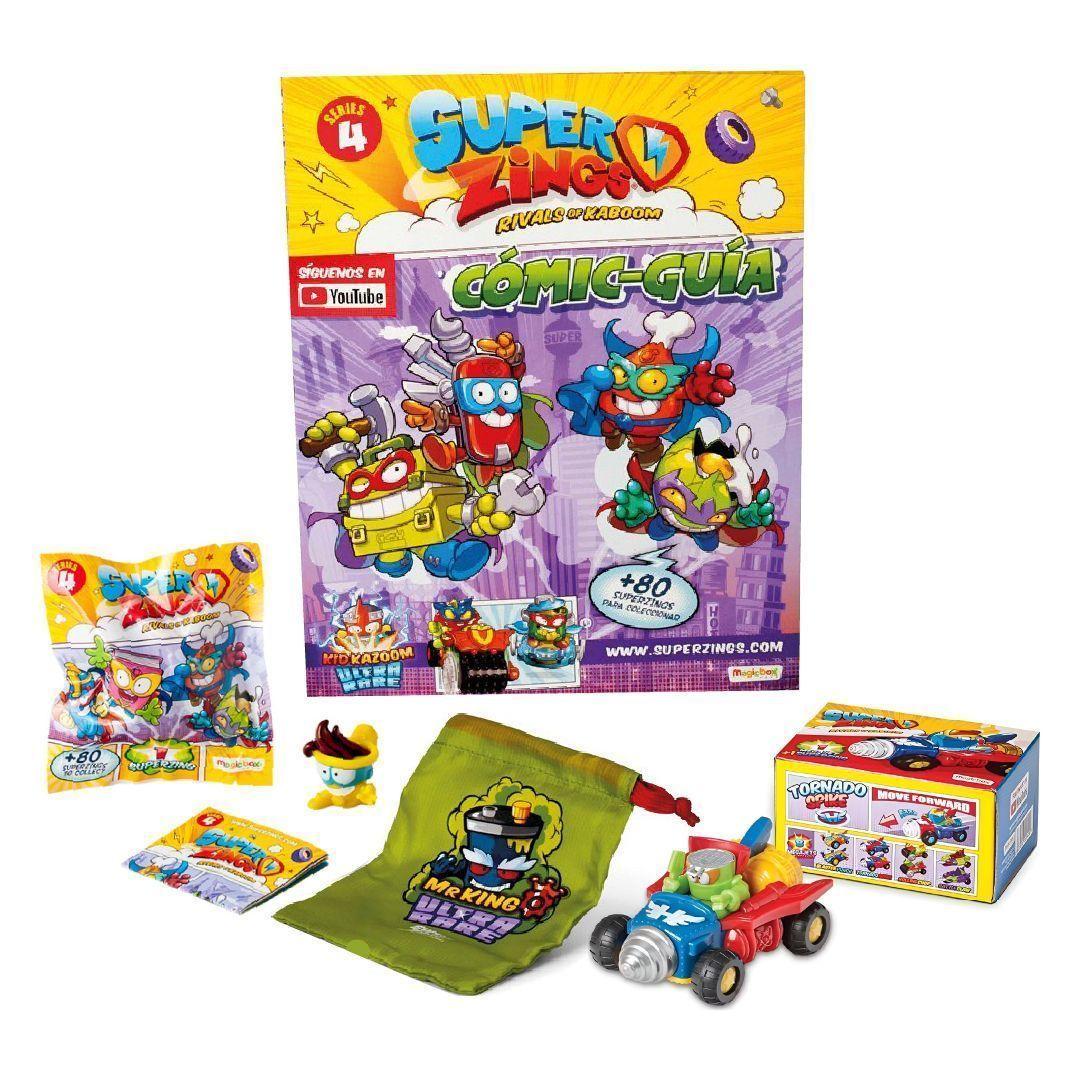 SuperZings Pack Comic Serie 4 + Botella SuperZings-2