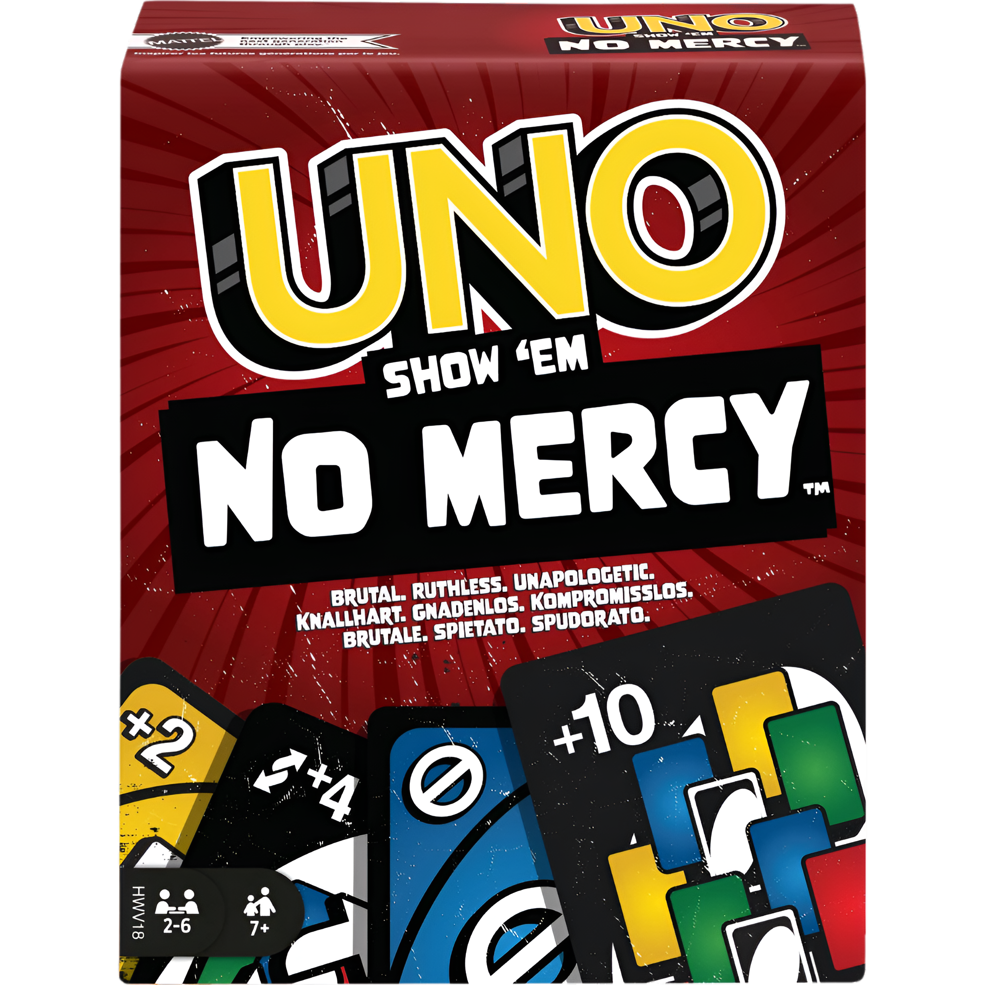 Juego Uno No Mercy-0