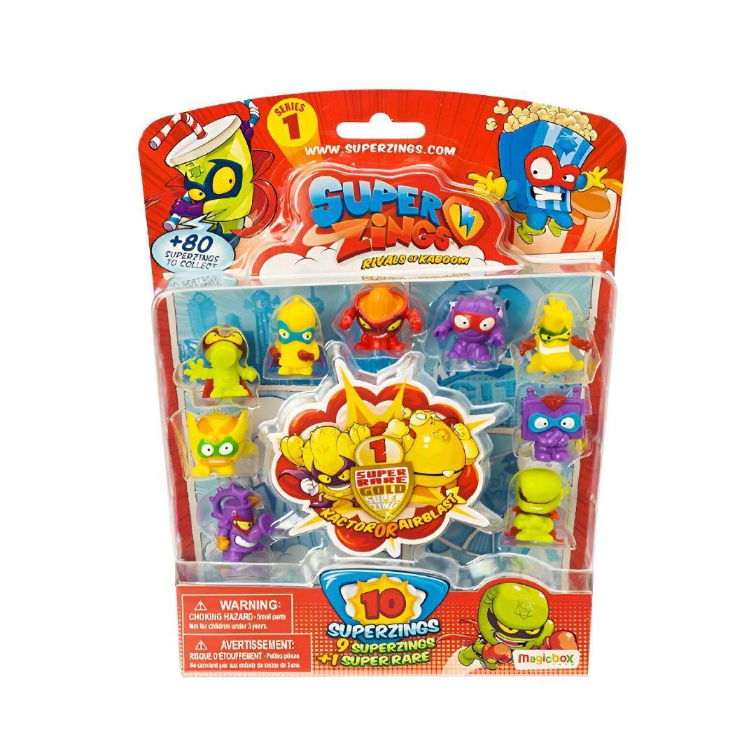 Superzings Blister 10 Figuritas Serie 1-0