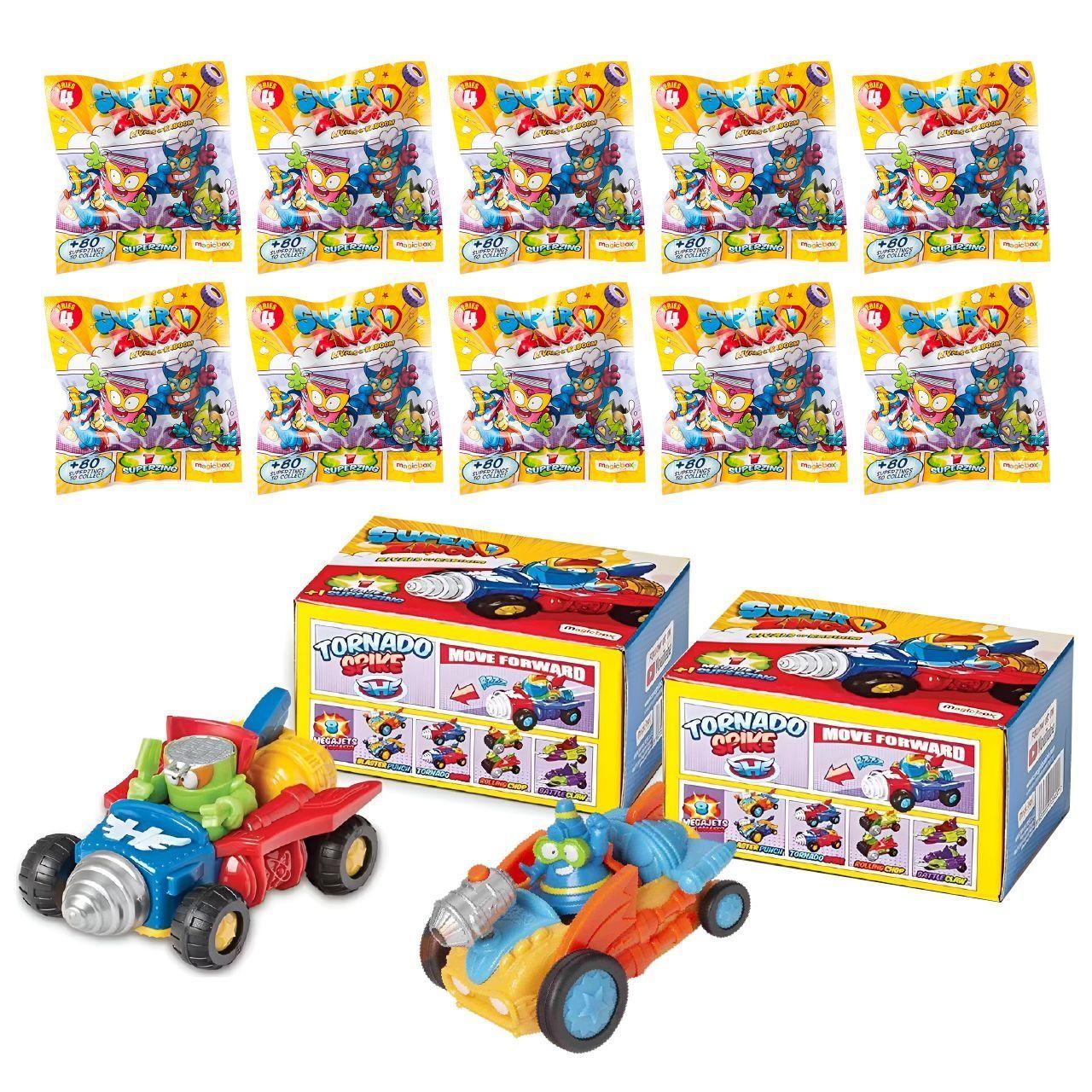 Superzings Pack 2 Megajets + 10 Sobres Serie 4 Superthings-2
