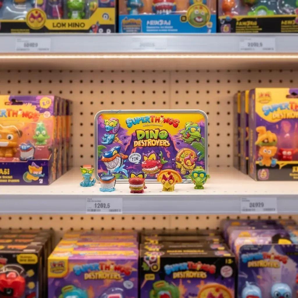 Superzings Dino Destroyers Metal Superthings Raros Original-3