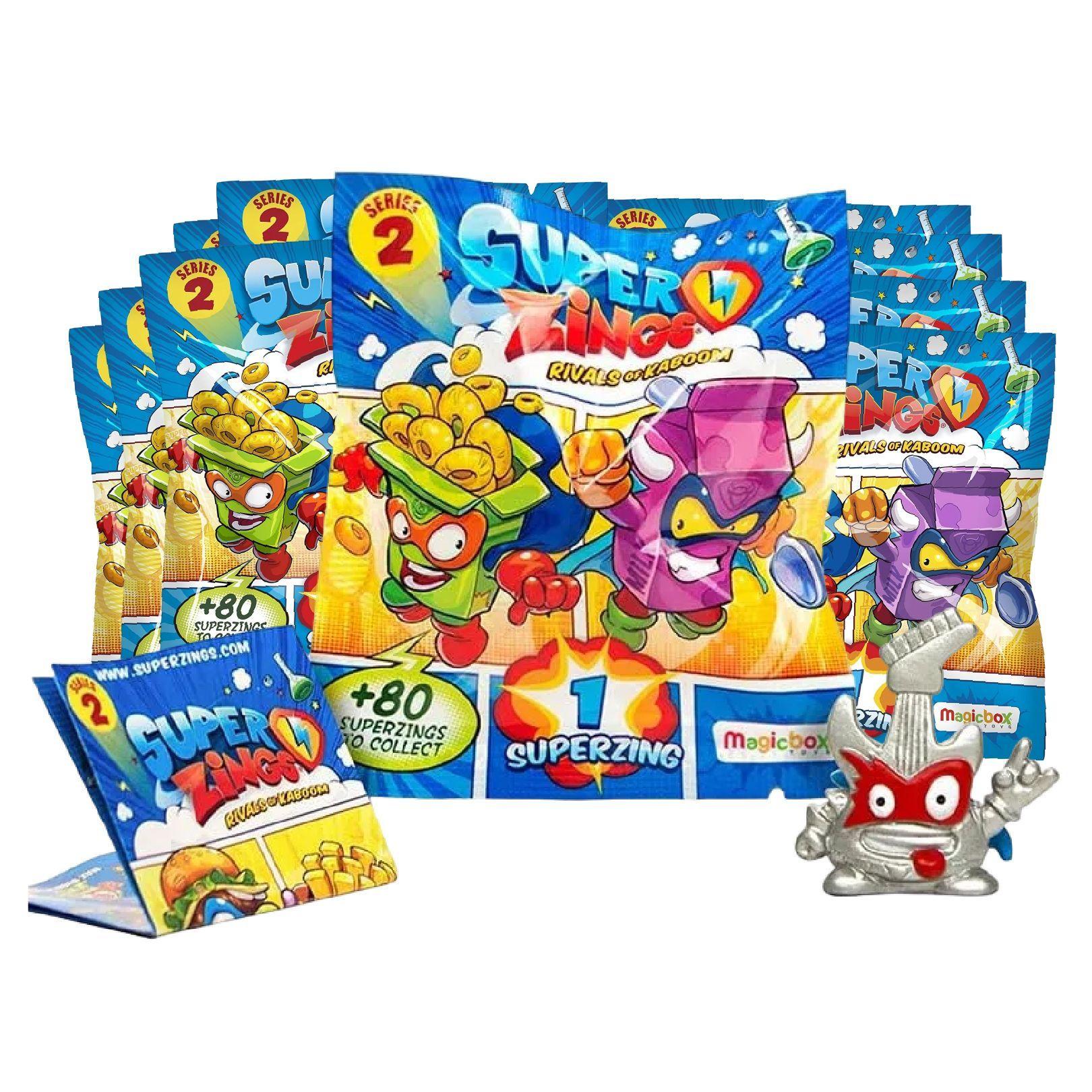 Super Zings Pack 10 Sobres Serie 2-0