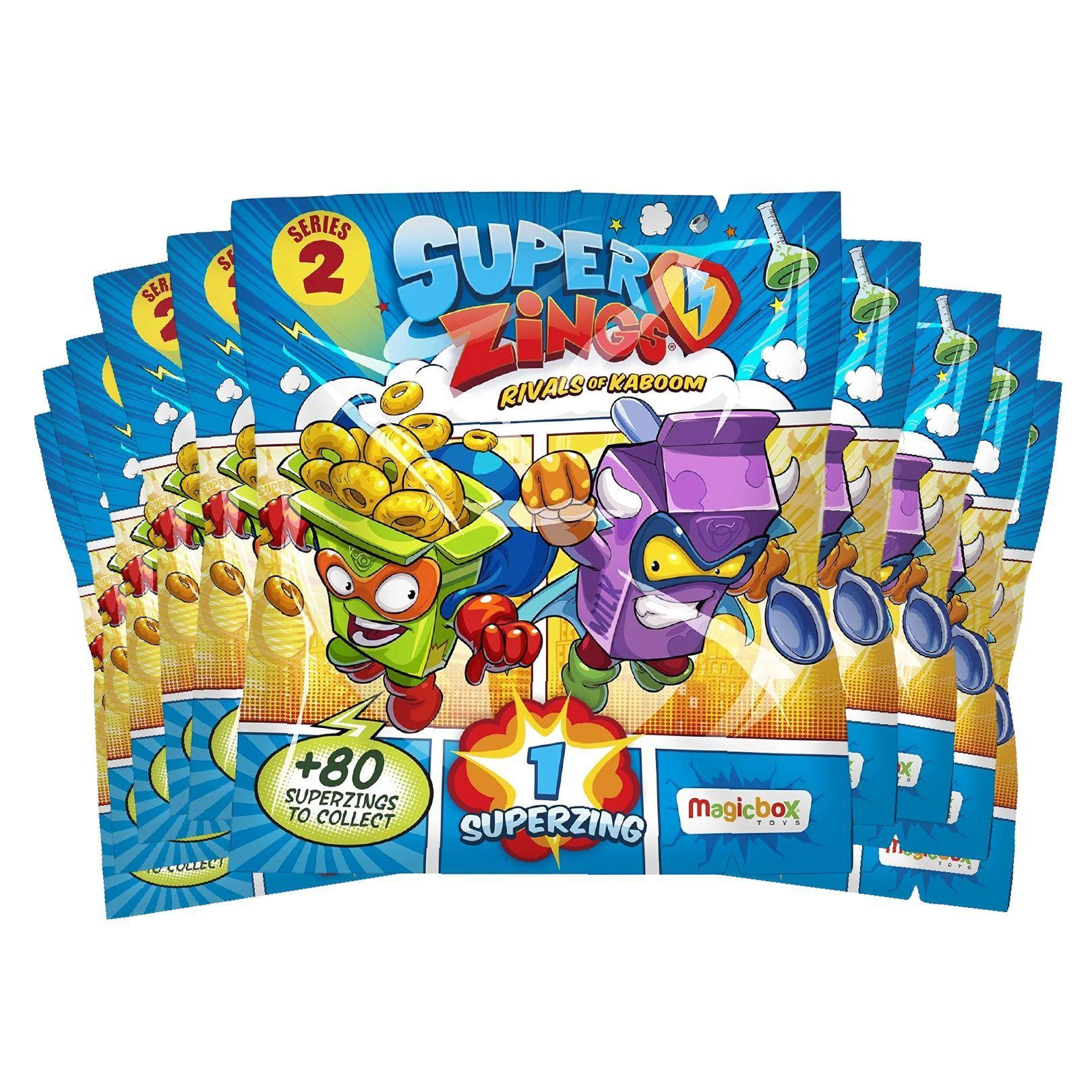 Super Zings Pack 10 Sobres Serie 2-1