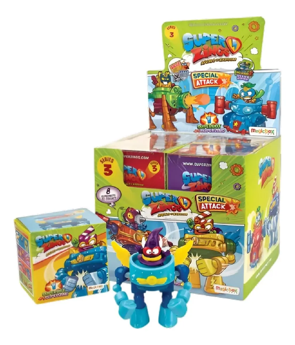 Super Zings Serie 3 - Pack 3 Superbot-1