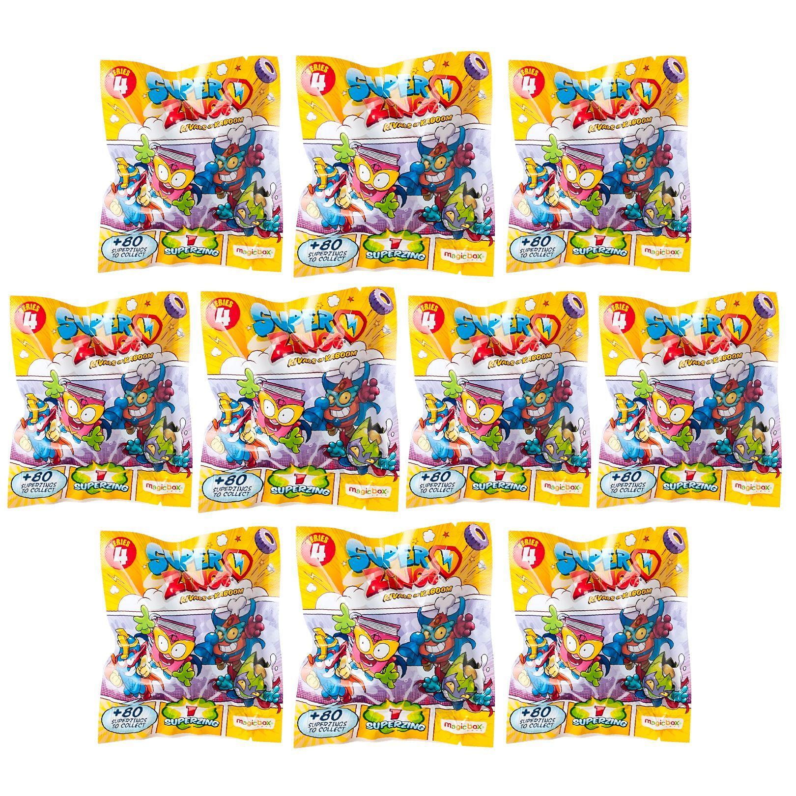 SuperZings Serie 4 - Pack 10 Sobres Original-0