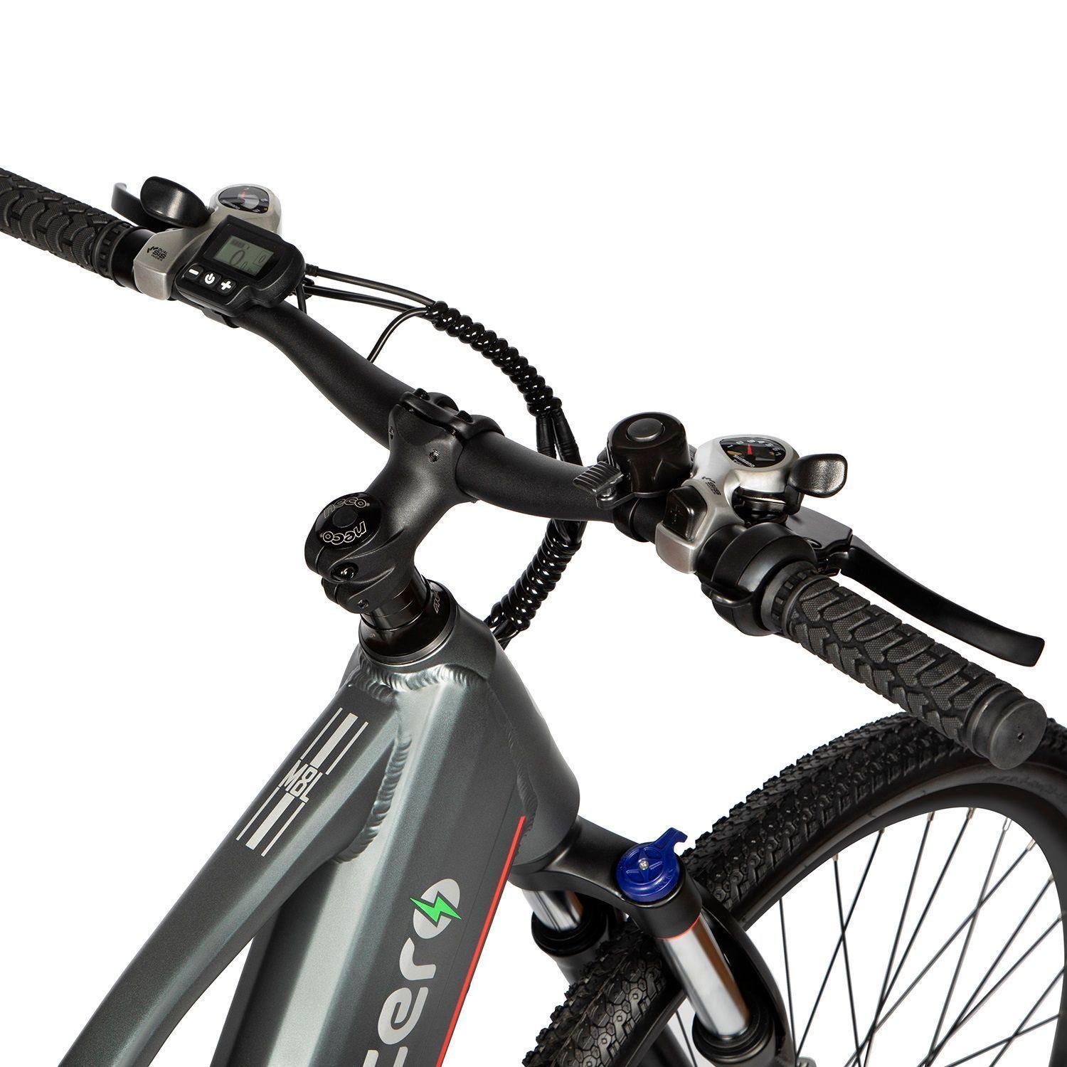 Bicicleta Eléctrica Cero M8L Gris-2