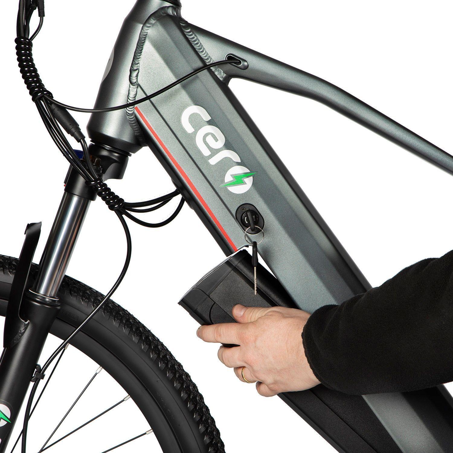 Bicicleta Eléctrica Cero M8L Gris-4