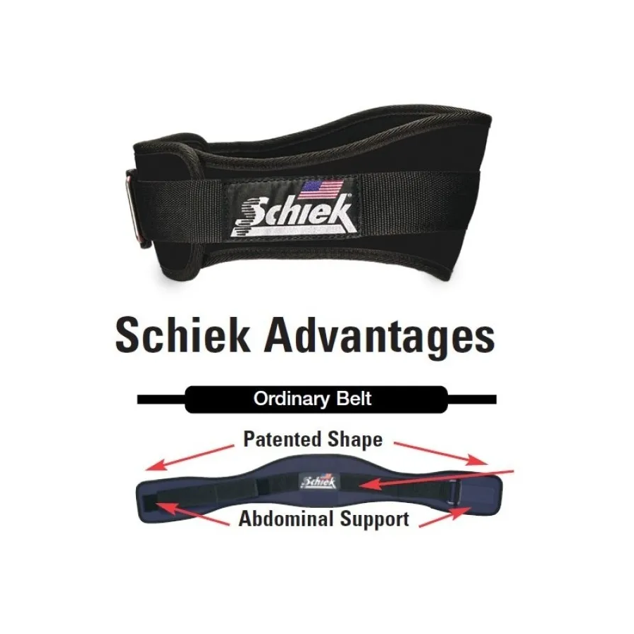 Cinturon De Pesas Para Gimnasio Schiek Triple Patent 2006 Xl-3