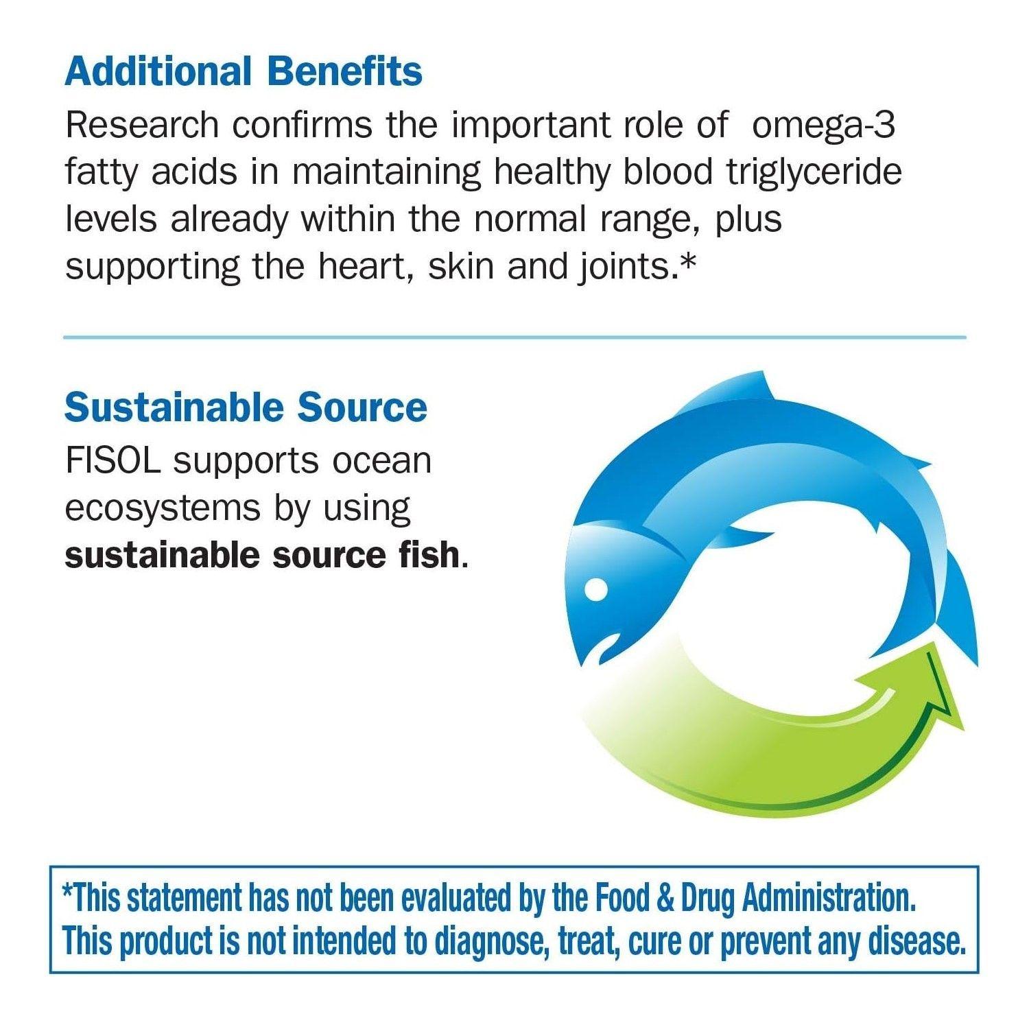 Natures Way Fisol Aceite Pescado Omega 3 Fish Oil Epa/ Dha-2