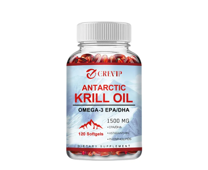 Antarctic Krill Oil Omega 3 Aceite De Krill 1500mg 120 Caps-0