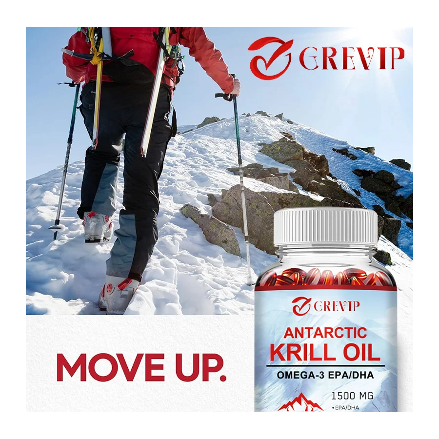 Antarctic Krill Oil Omega 3 Aceite De Krill 1500mg 120 Caps-6