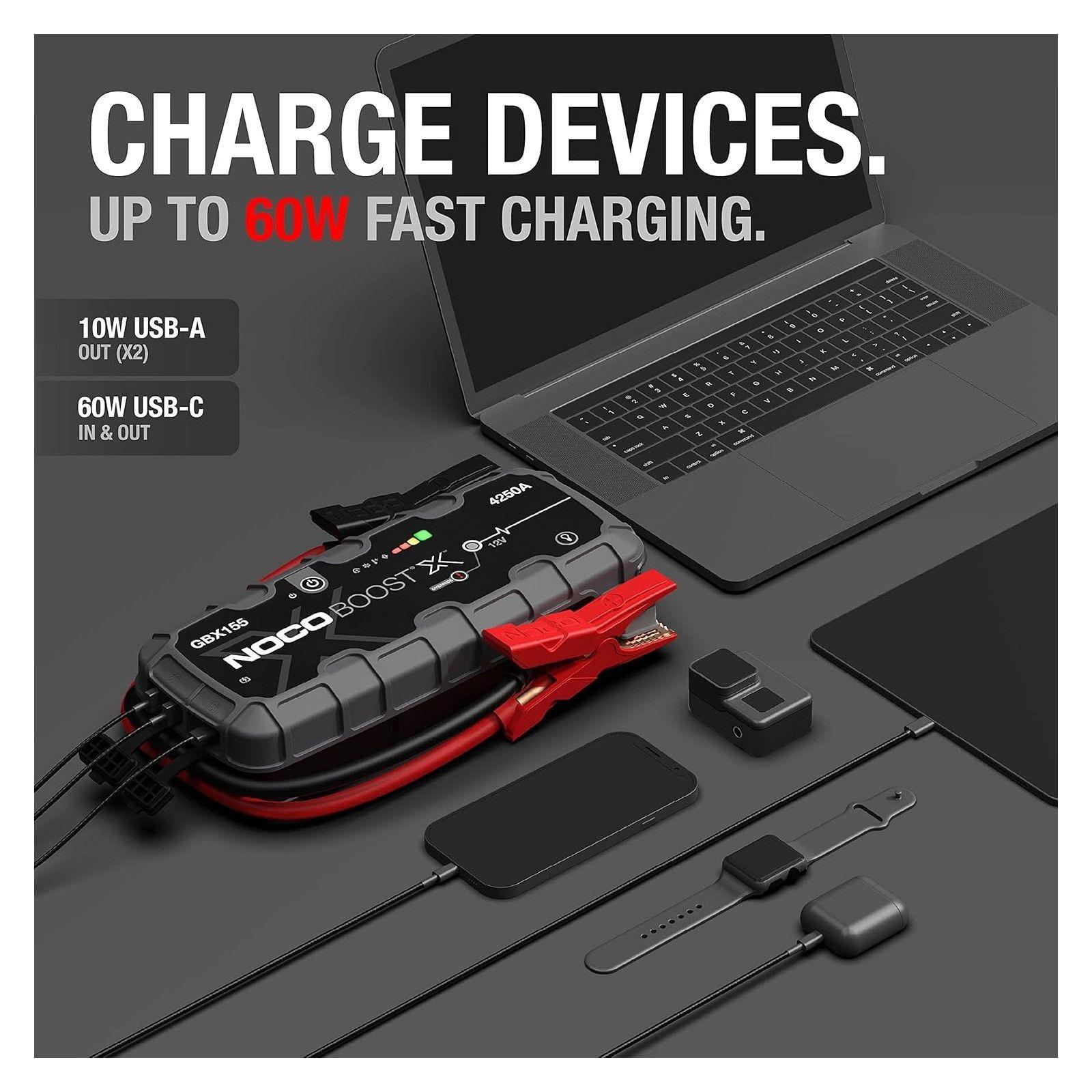 Partidor Bateria Auto Noco® Boost X Gbx155 4250a Profesional-6