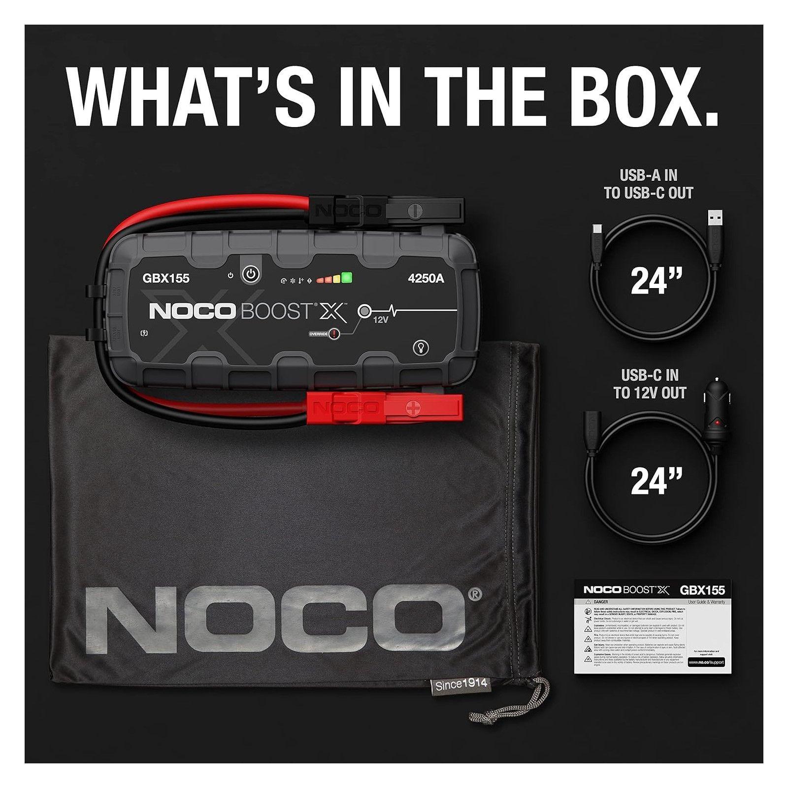 Partidor Bateria Auto Noco® Boost X Gbx155 4250a Profesional-7