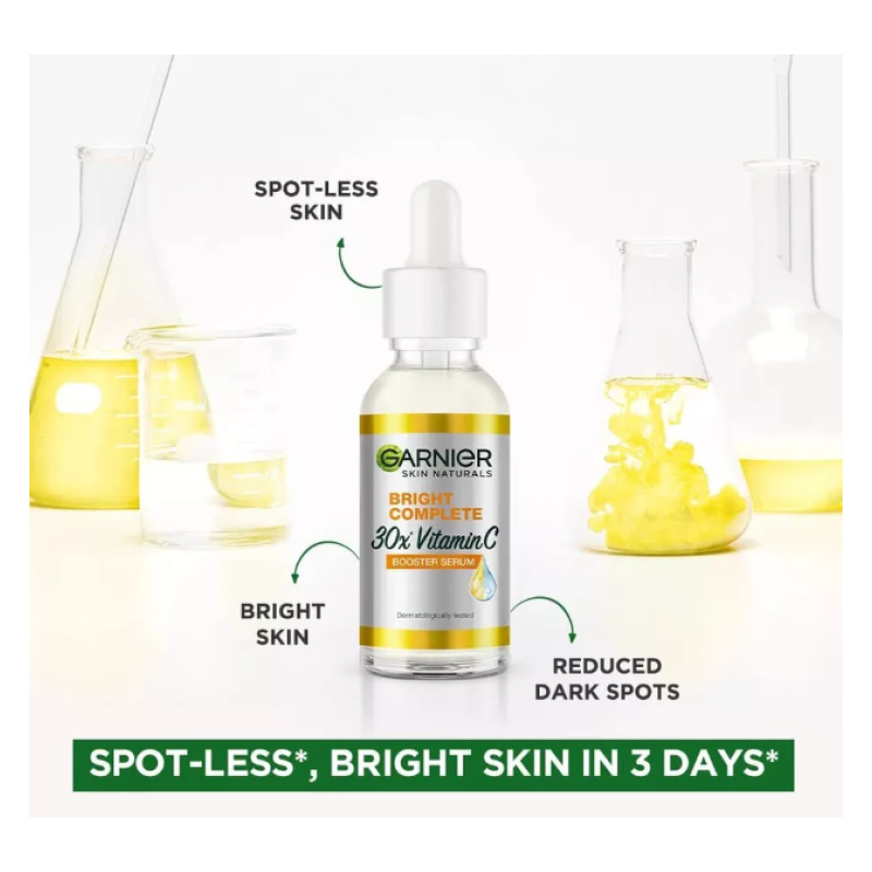 Garnier Bright Complete Suero Nicotinamida 30x Vitamina C-6