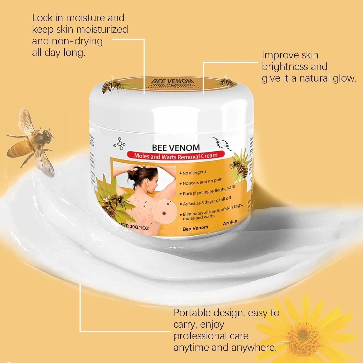 Botox Bee Venom Crema Para Remover Verrugas Y Lunares 30gr-4