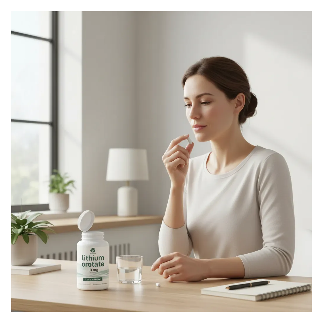 Suplemento Orotato De Litio Enfoque Bienestar 10mg 60 Cap-2