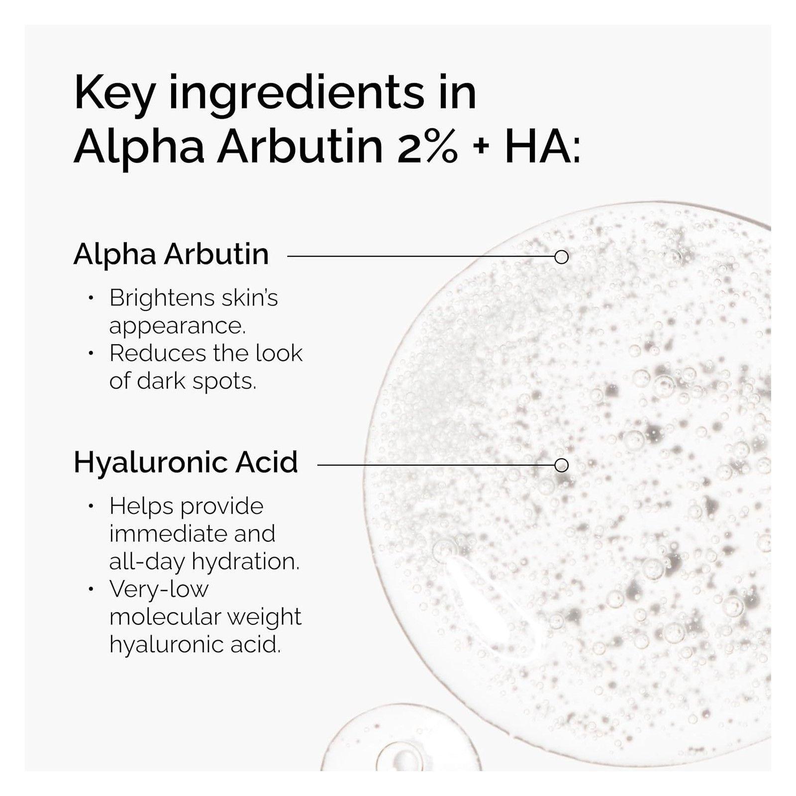 The Ordinary Alpha Arbutin 2% + Ha Serum Antimanchas 30ml-1