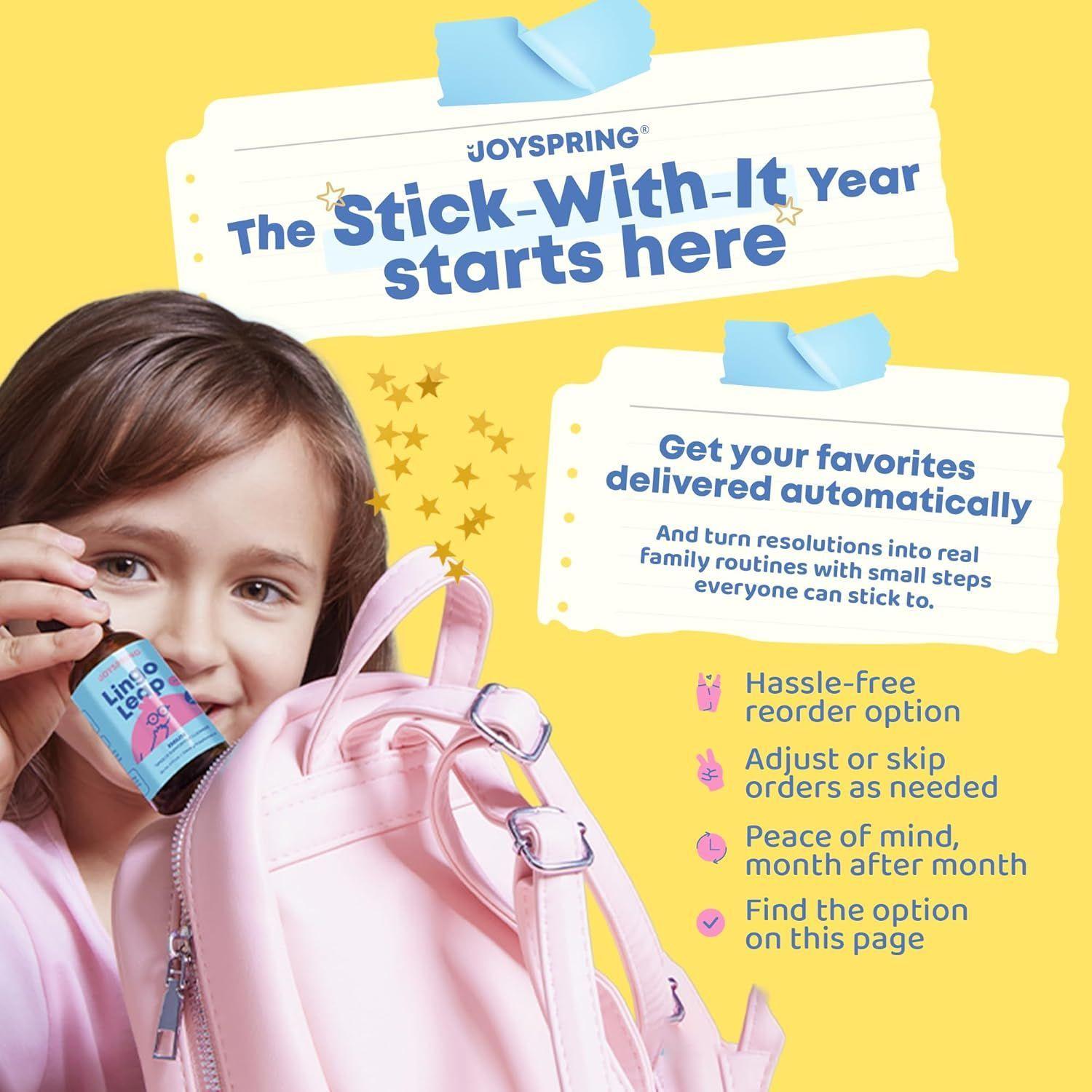 JOYSPRING LINGO LEAP VITAMINA B12 D3 ZEOLITA LIQUIDA SUBLINGUAL PARA NIÑOS 30ML-2