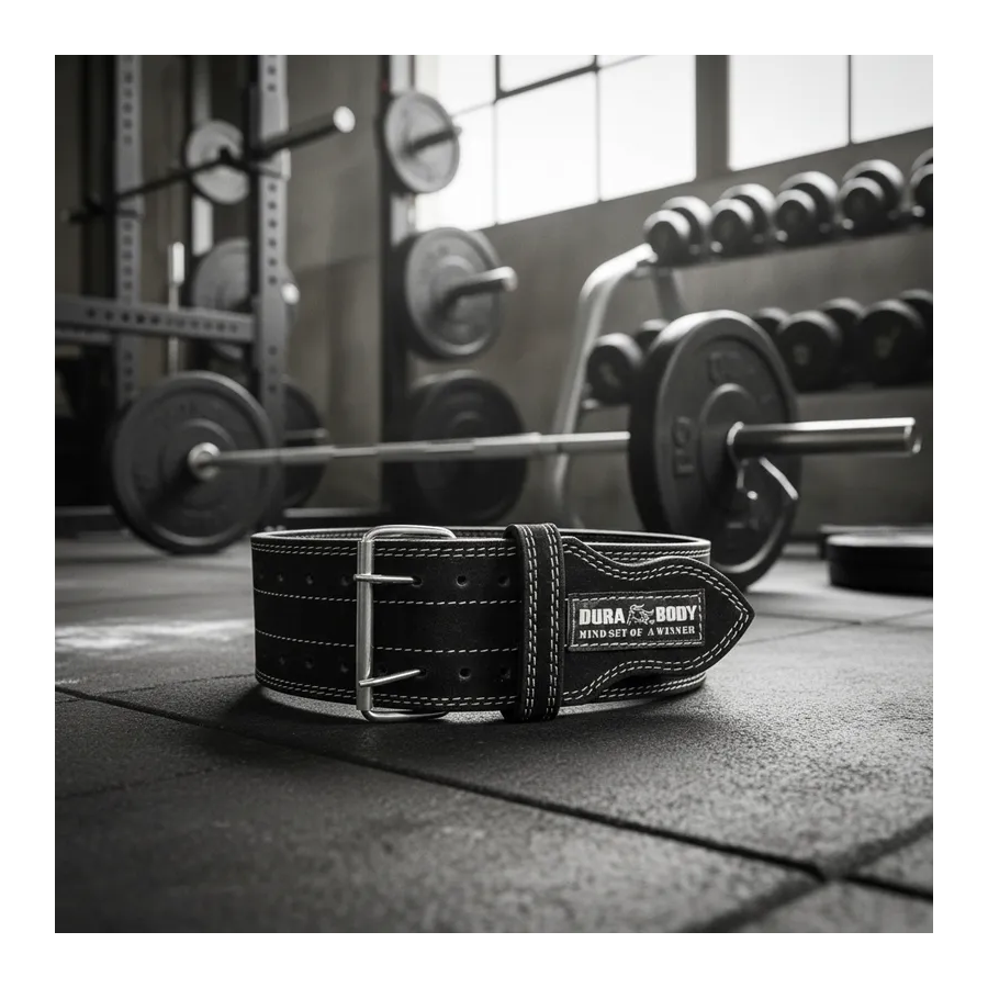 Cinturon De Pesas Para Gimnasio Durabody Hardcore Cuero Xl N-2