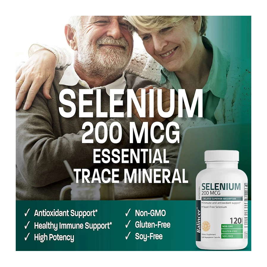 Albion Selenio 200mcg Antioxidante Cuidado Urinario Prostata-1