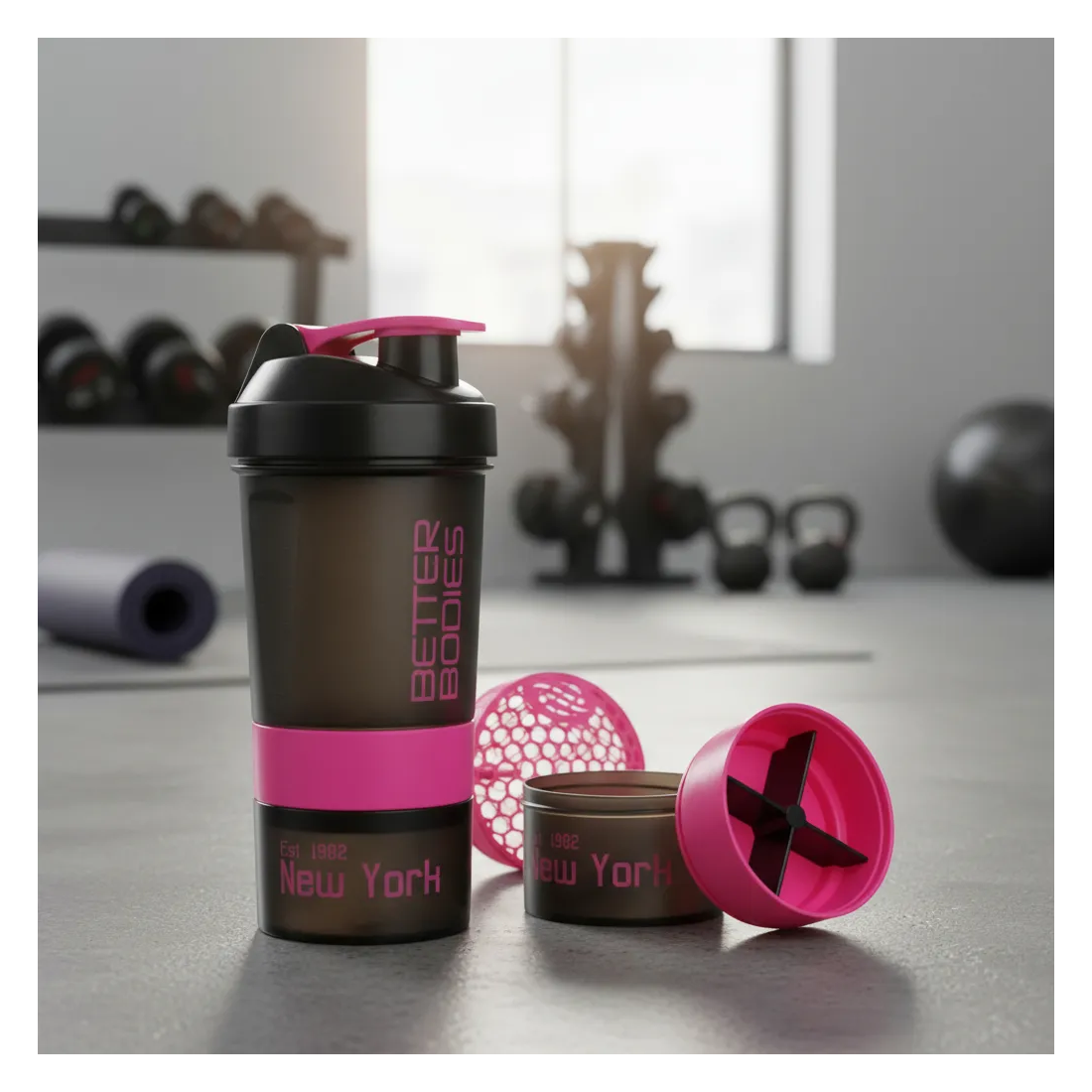 Smart Shake Mezclador Inteligente 600ml Smart Shaker V2 Black -4