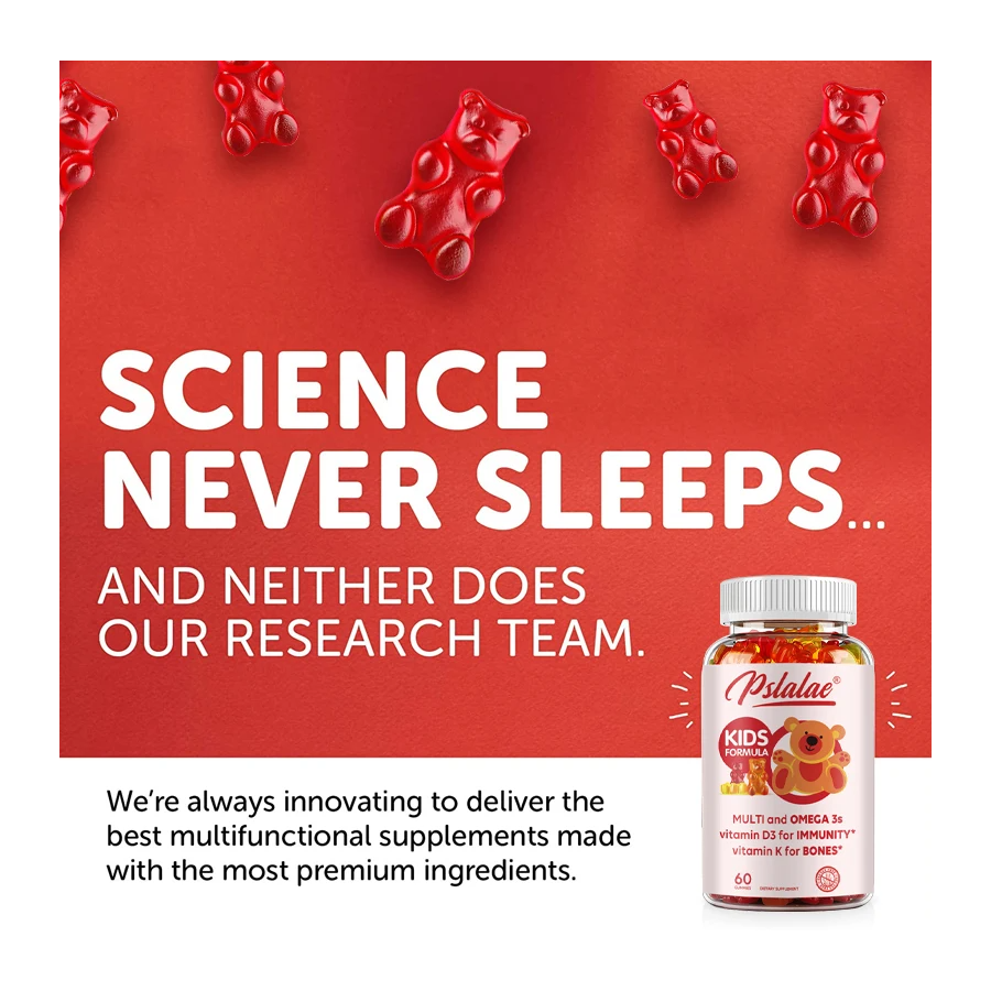 Kids Smart Gomitas Multivitaminico Omega 3 Dha Para Niños 60 caps-6