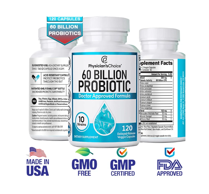 Probiotix Probioticos 60b Cfu Lactobacilos Acidophilus 120 caps-5