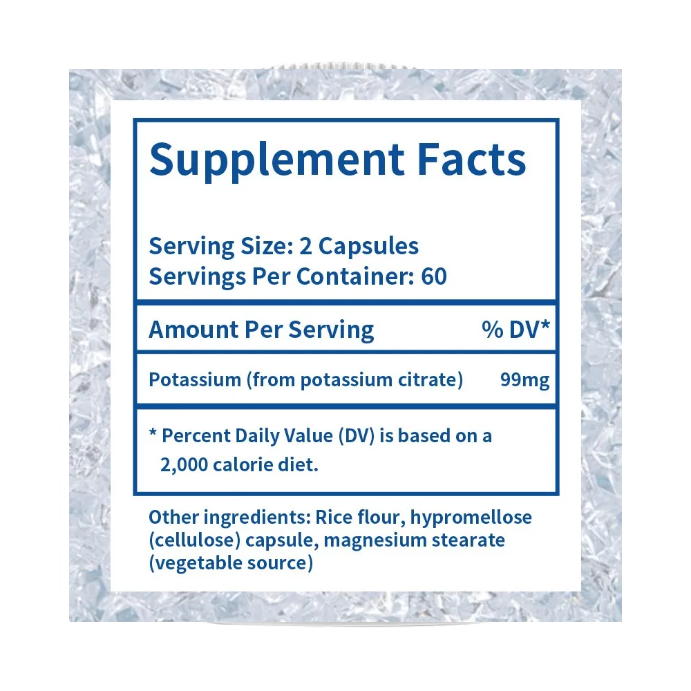 Suplemento Citrato De Potasio 99mg 120capsulas Pslalae-5