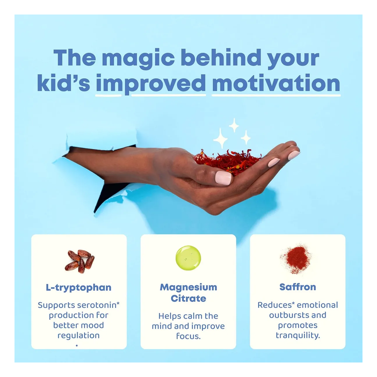 Joyspring Mood Magic Citrato De Magnesio En Polvo Para Niños Happy Cherry Guinda-3