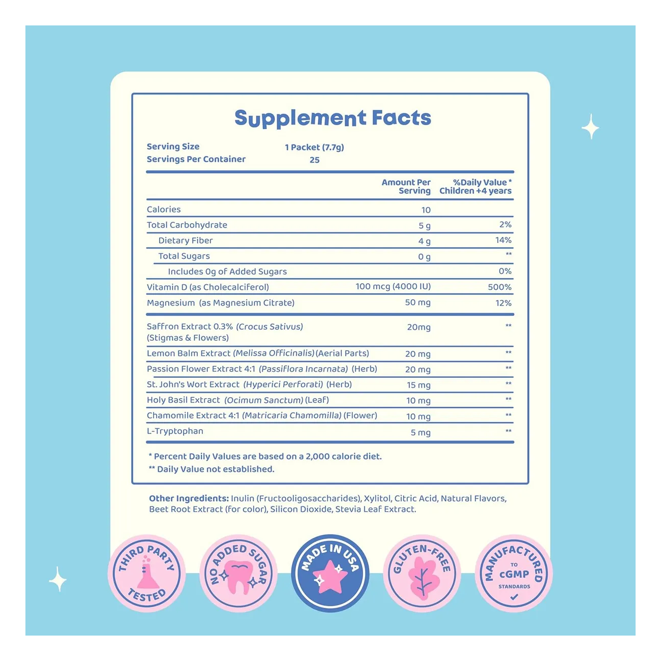 Joyspring Mood Magic Citrato De Magnesio En Polvo Para Niños Happy Cherry Guinda-7