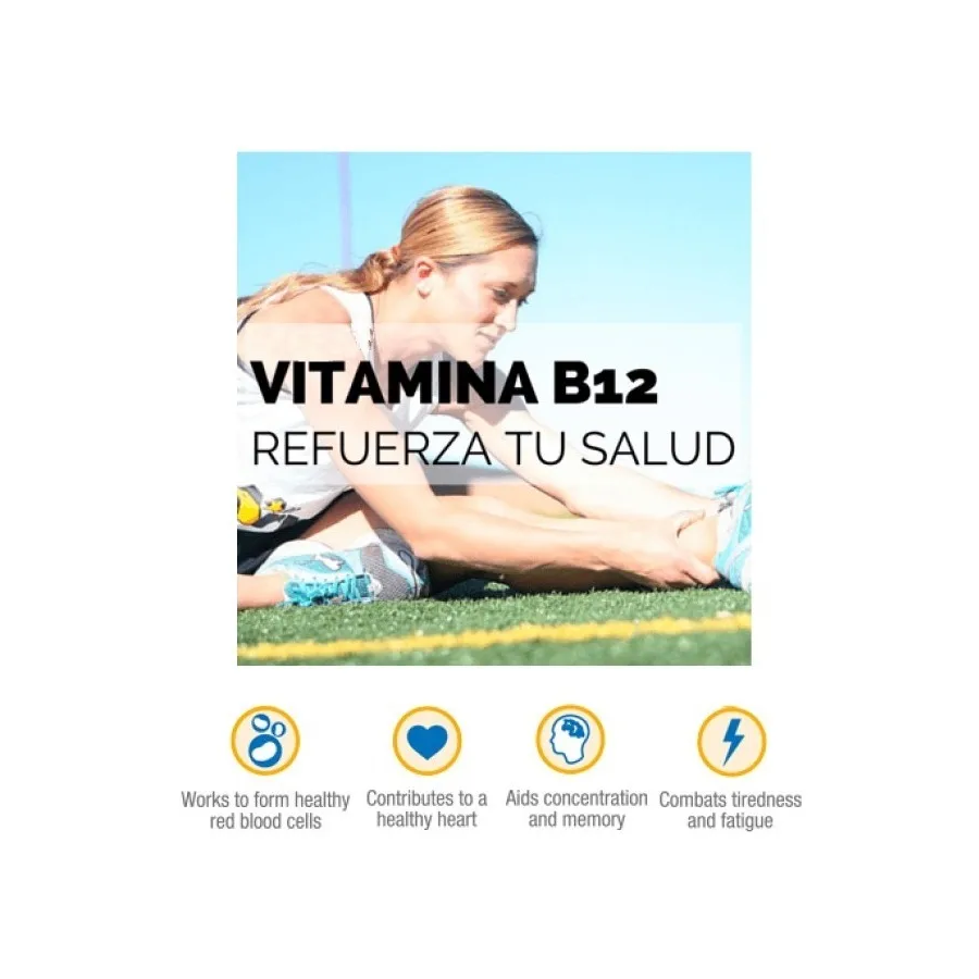 Balincer B12 Vitamina B12 5000mcg Metilcobalamina 60 Caps 60 Cápsulas-3