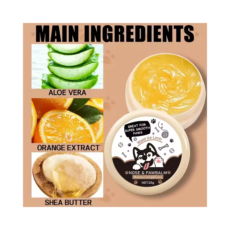 Crema Patitas Perros Gatos Nariz Seca Reparador Hidratante 20g-4