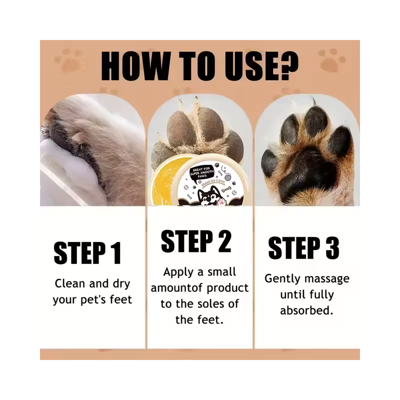 Crema Patitas Perros Gatos Nariz Seca Reparador Hidratante 20g-5