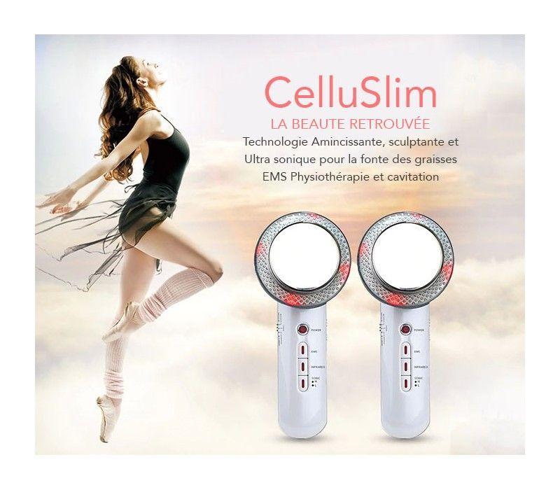 Celluslim Masajeador Profesional Celulitis Calor Infrarrojo-7