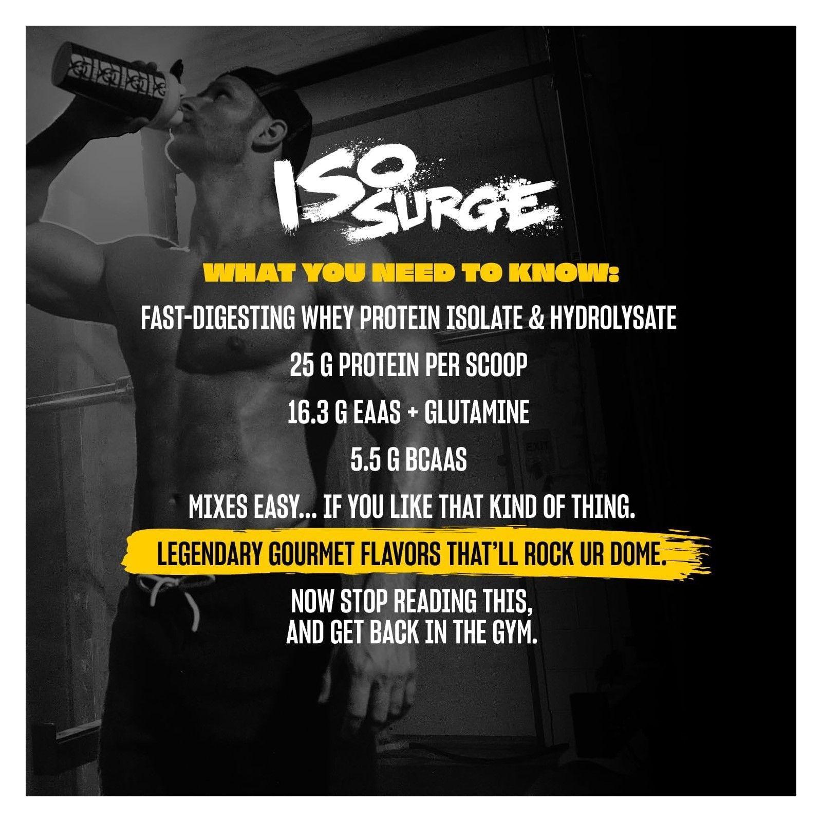 Mutant Iso Surge Whey Protein Isolate 5 Lbs Triple Chocolate-5