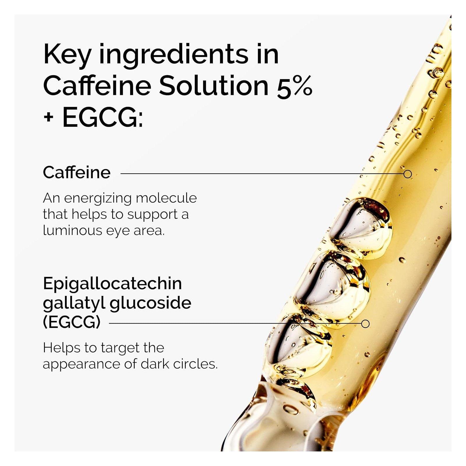 Serum Caffeine Solution 5% + Egcg The Ordinary Contorno Ojos-2
