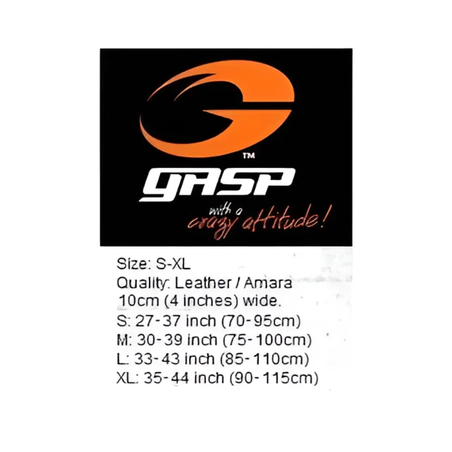 Cinturon De Pesas Para Gimnasio Gasp Power Belt Cuero Xl-6