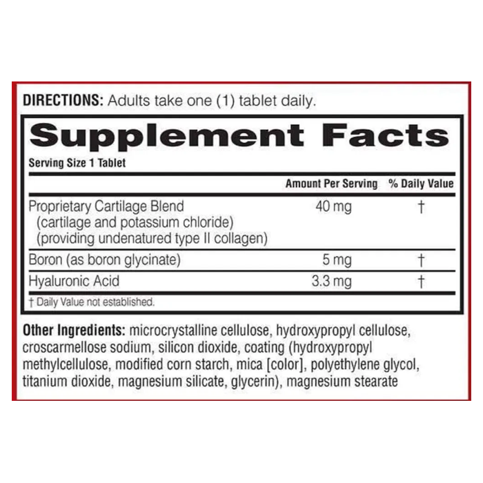 Move Free Ultra Triple Action Joint Health Colageno Tipo 2-6